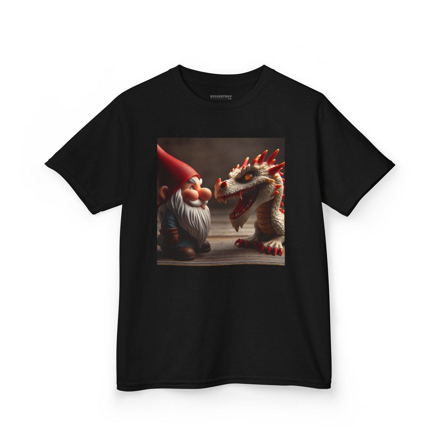 T-Shirt | Kaos Anak | Katun Tebal | Fiksi Mitos | Gnome dan Naga Timur