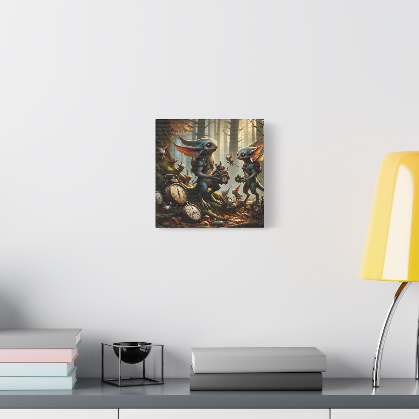 Canvas | Mat | Steampunk Feeën | Boswachters