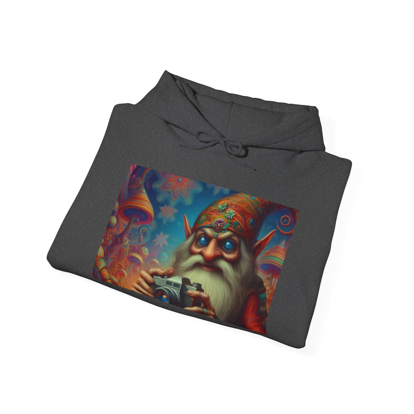 Bluza z kapturem | Unisex | Bluza dresowa z kapturem | Gruba mieszanka | Fantasy | Słowiański Duch | Domovoi