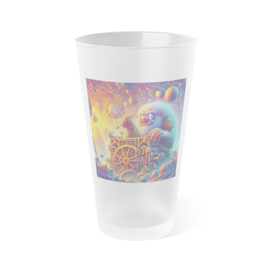 Vaso | Vaso de pinta | Esmerilado | Mitología Nórdica | Gigante Artificiero