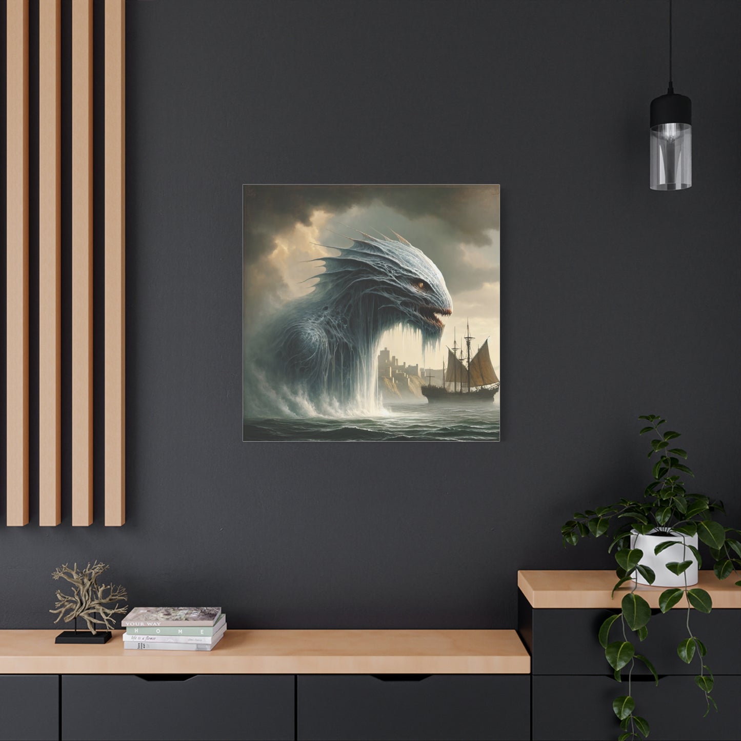 Tela | Opaca | Mitologia Nordica | Jörmungandr | Serpente Marino