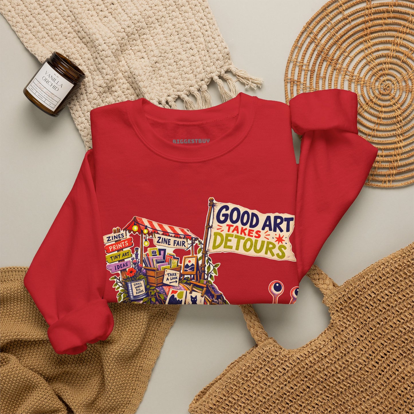 Art Detour - Crewneck Sweatshirt