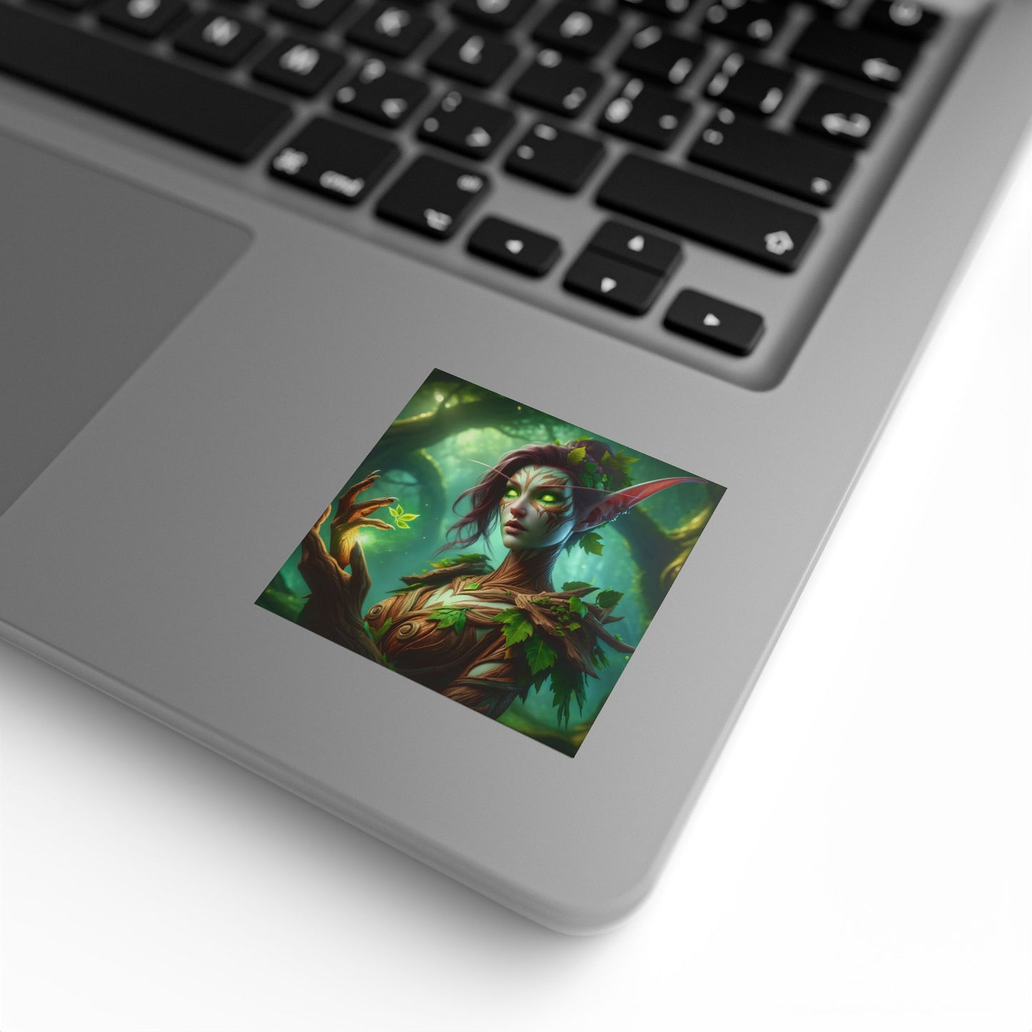 Aufkleberrolle | Quadratisch | Waldmythologie | Dryaden | Waldgeist