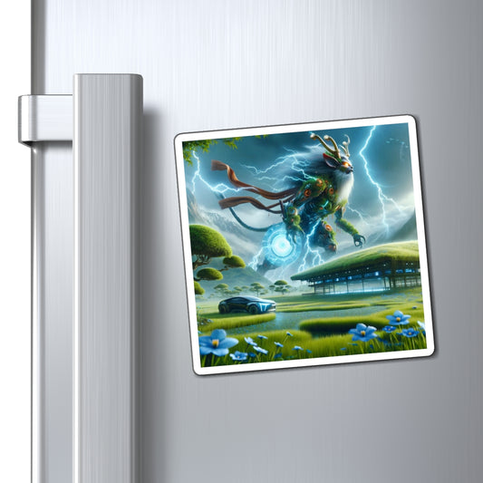 Magnet | Vinyl | Techno-Fantasy | Electric Kirin