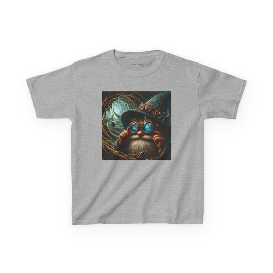 Tişört | Çocuk Tişörtü | Kalın Pamuk | Steampunk Fantezi | Cüce Büyücü | Portre