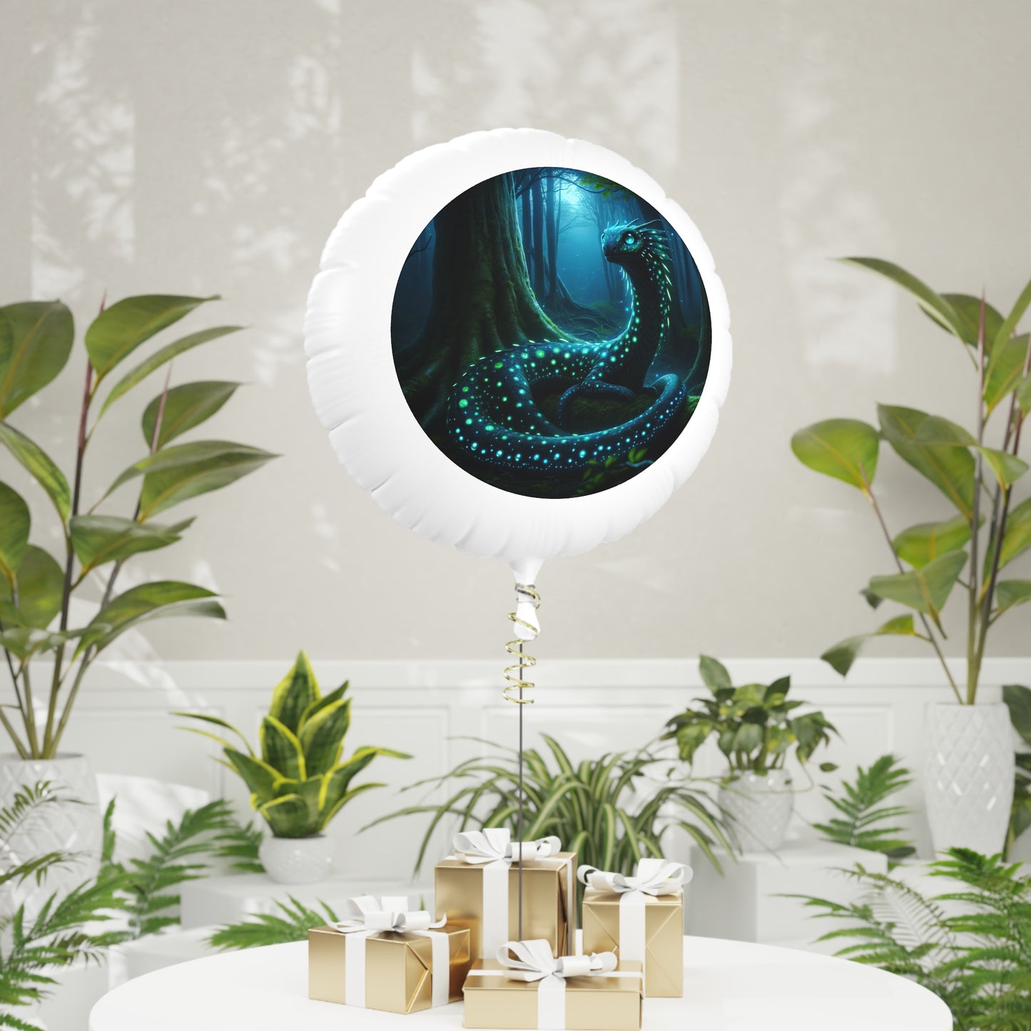 Воздушный шар | Гелий | Майлар | Мистический лесной дракон | Страж