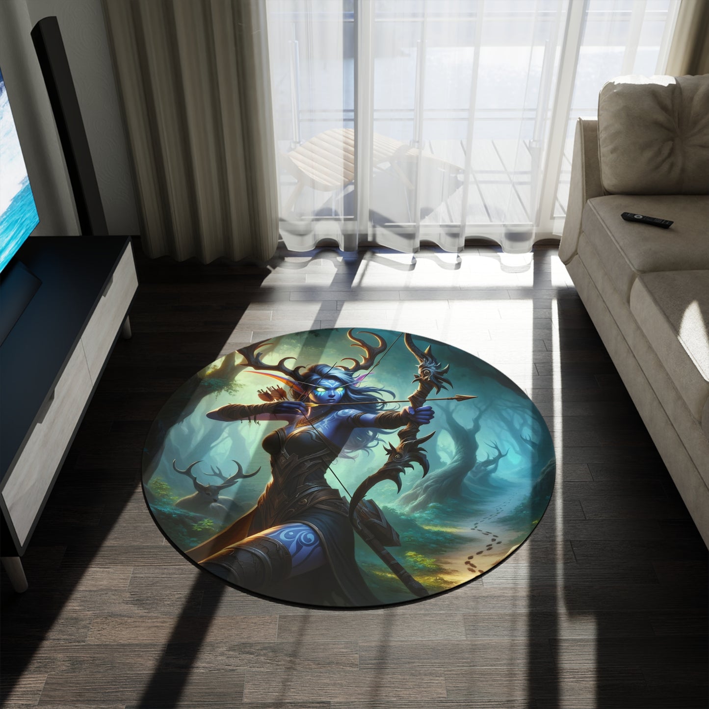 قالین | گول | جنگلی فینٹسی | روحانی شکاری