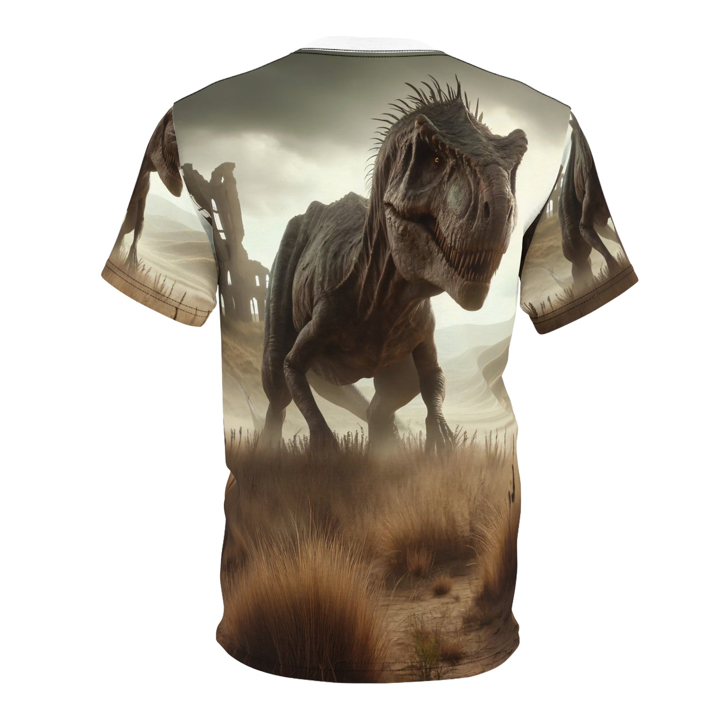 Tişört | Her Yeri Baskılı | Unisex Tişört | Dinozor Kurgubilim | T-Rex