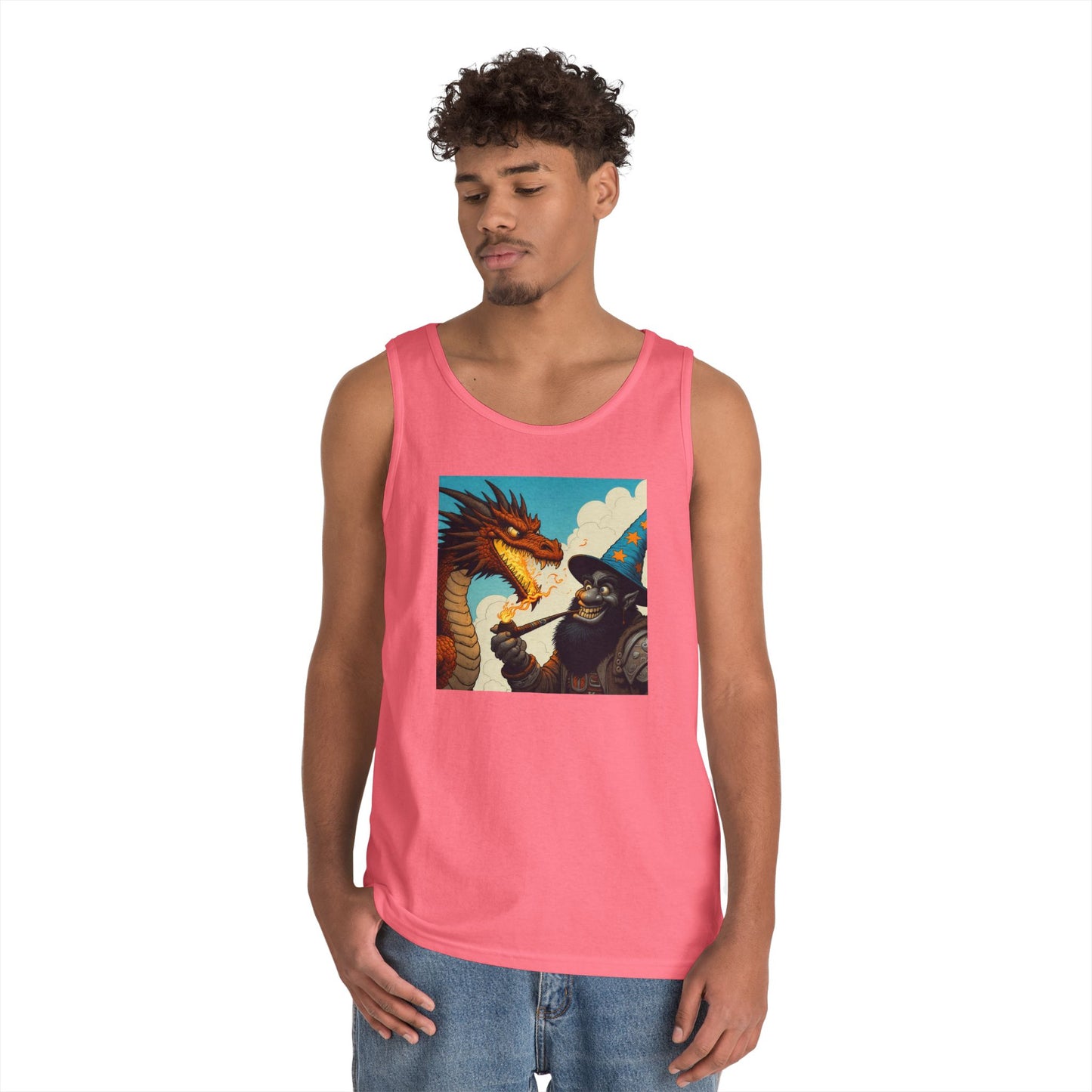 Linne | Unisex | Kraftig bomull | Drakeld fantasy | Trollformagi