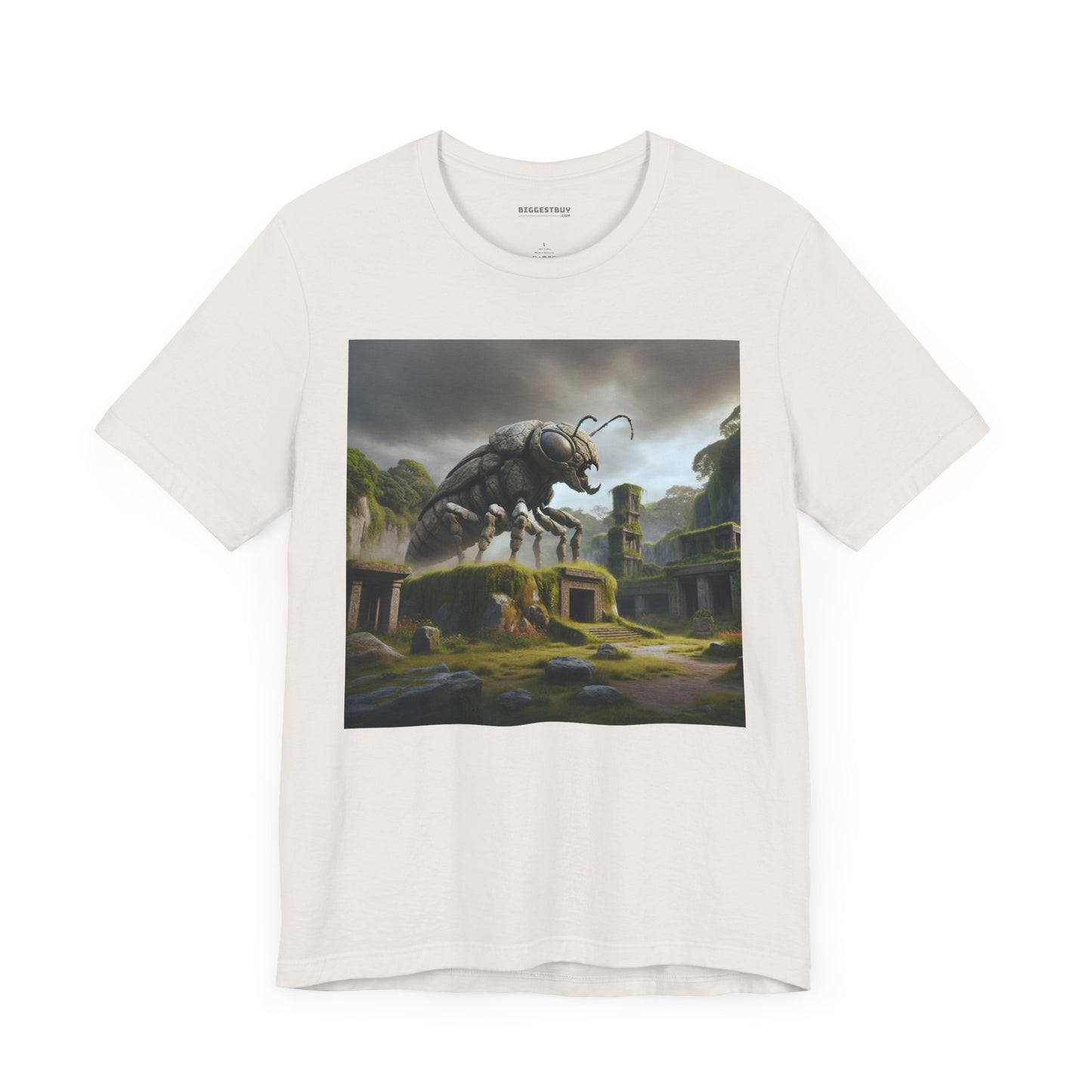 Tシャツ | ユニセックス | ジャージーTシャツ | 半袖 | 異形変異 | 巨大甲虫 | 緑