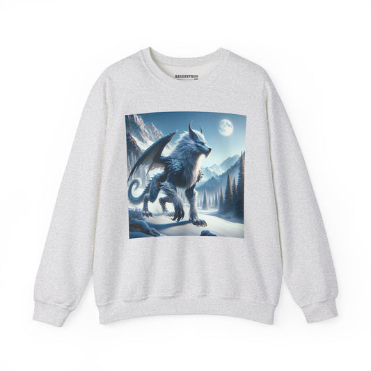 سویٹ شرٹ | یونیسیکس | کریو نیک | ہیوی بلینڈ | نورسی اساطیر | فینریر