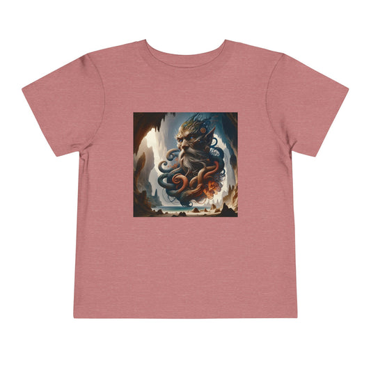 Camiseta | Camiseta Infantil | Manga Curta | Mitologia Marinha | Deus do Mar