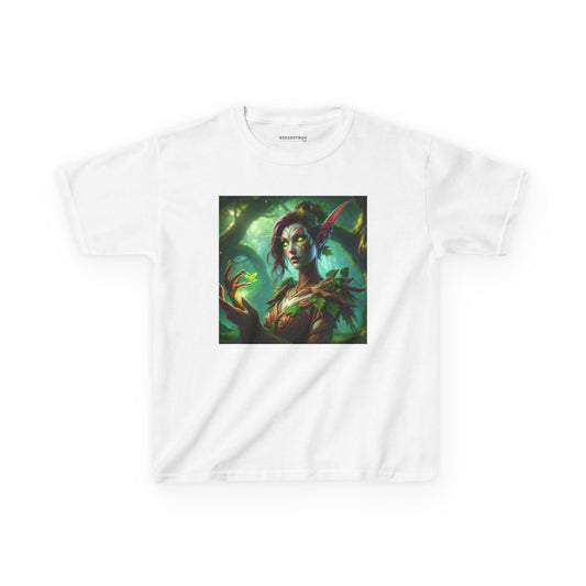 T-Shirt | Koszulka dziecięca | Ciężka bawełna | Mitologia leśna | Driada | Duch lasu