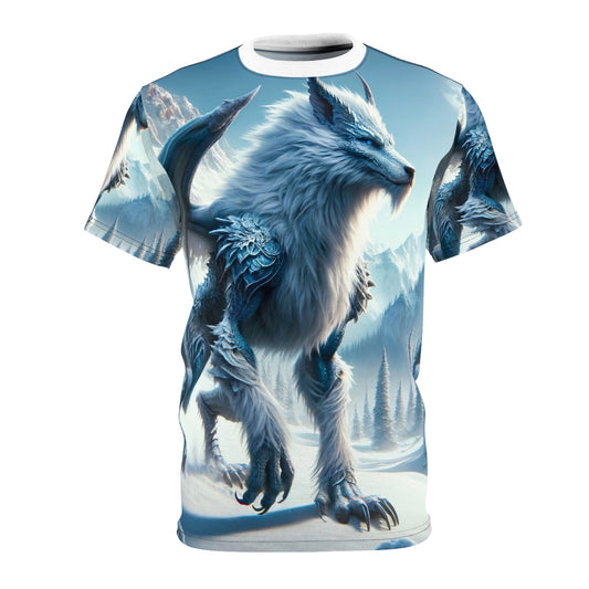 ٹی شرٹ | آل اوور پرنٹ | یونیسیکس ٹی | نورسی اساطیر | فینریر