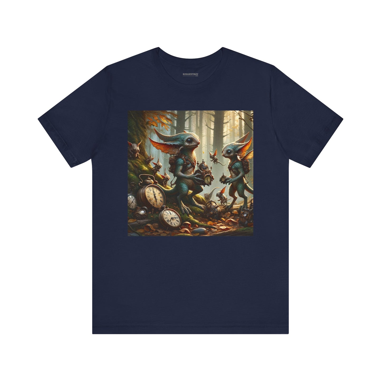 T-shirt | Unisex | Maglietta in jersey | Manica corta | Mitologia Celtica | Pooka | Foresta