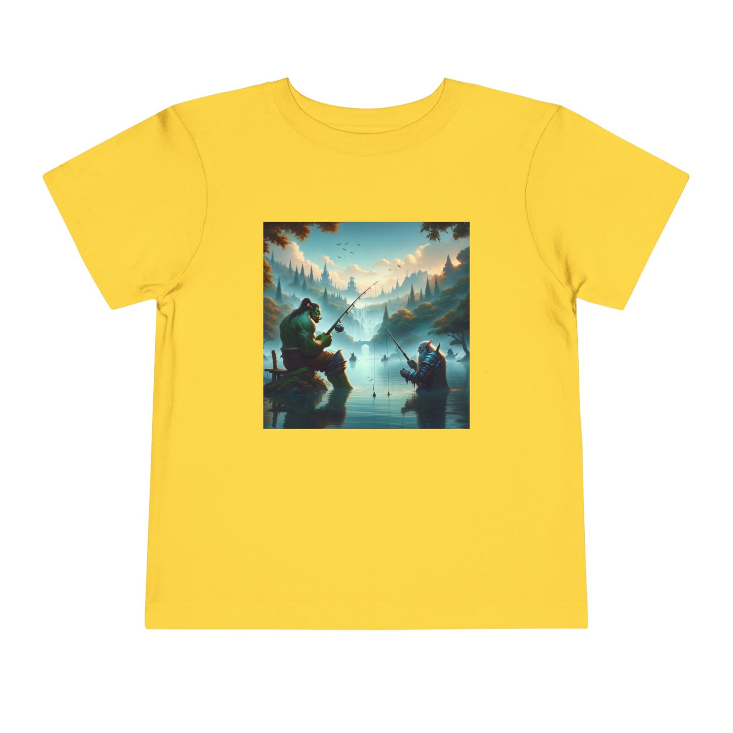 T-shirt | Peuter T-shirt | Korte mouw | Heldensage | Interraciale Vriendschap