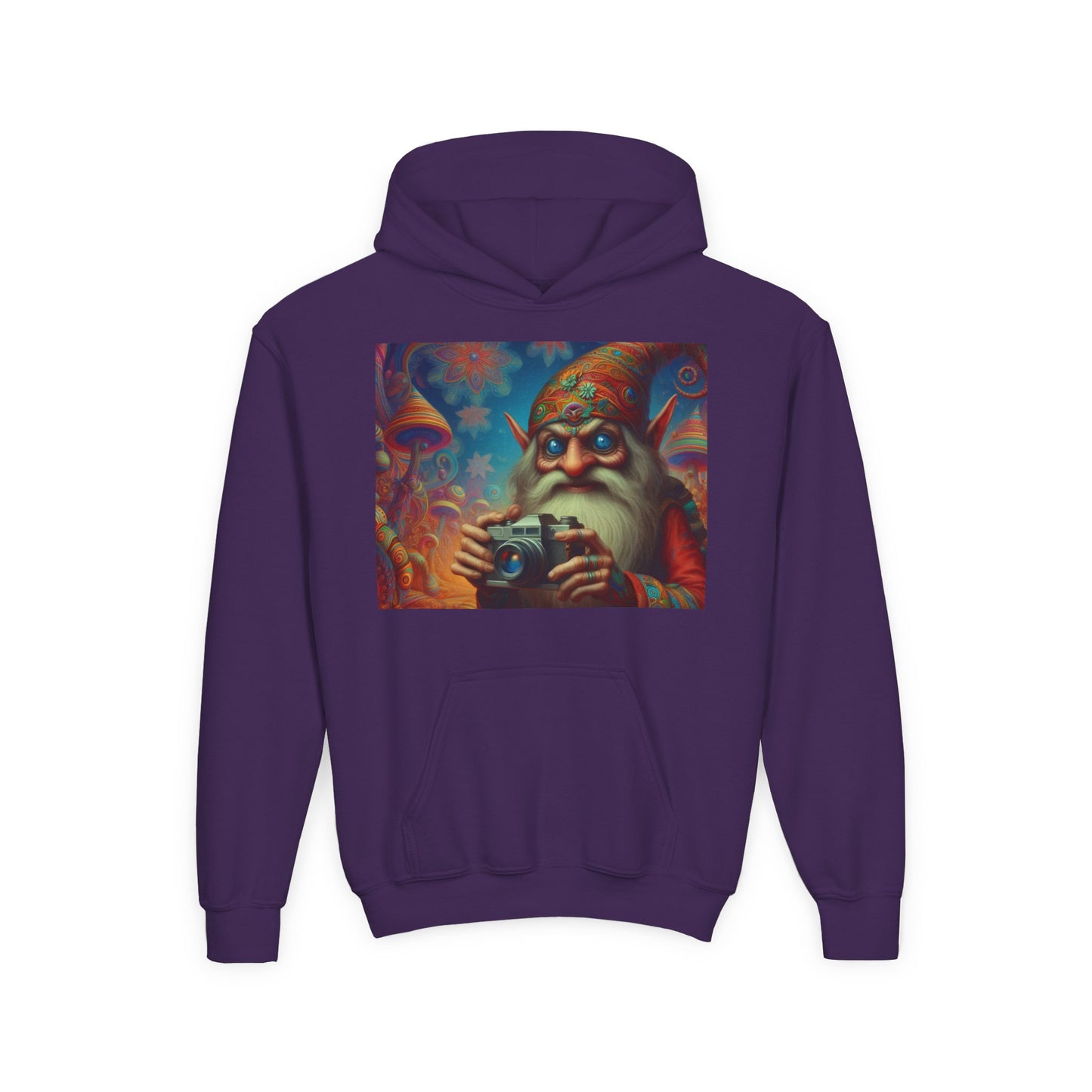 Sweatshirt | Youth | Hooded | Heavy Blend | Fantasy | Domovoi | Spirit Art