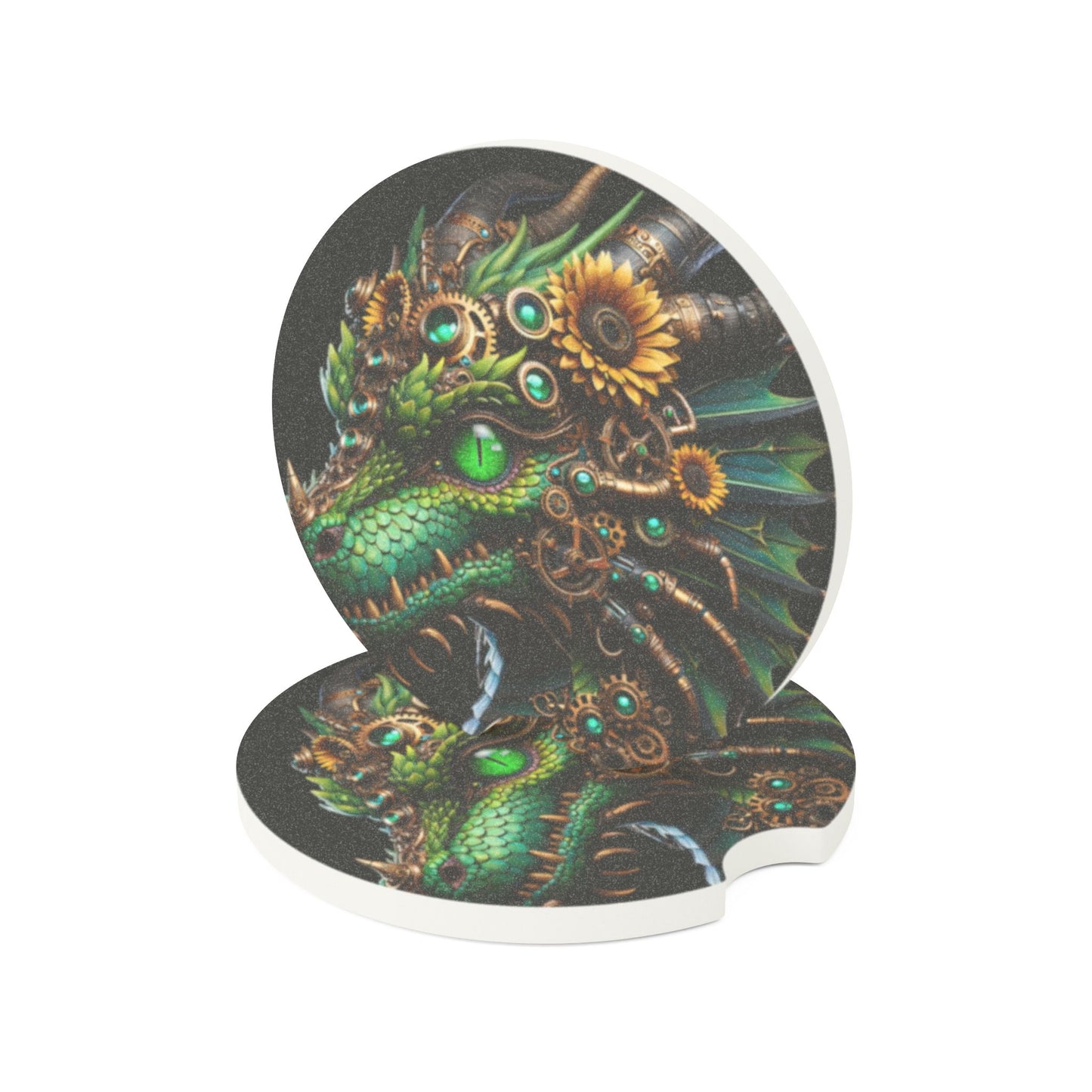 قاعدة أكواب | قاعدة أكواب للسيارة | حجر الصابون | تنين ستيمبانك | خيال علمي فيكتوري | رأس