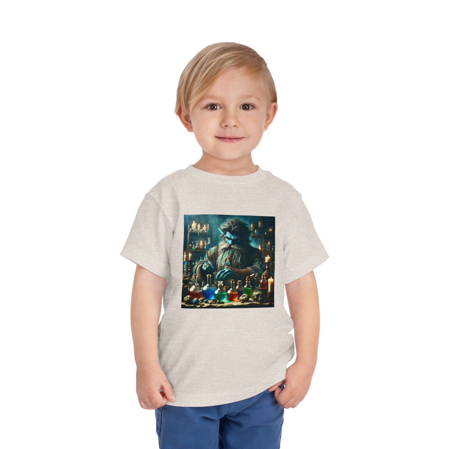Camiseta | Camiseta Infantil | Manga Curta | Alquimia Mística | Djinn | Poções