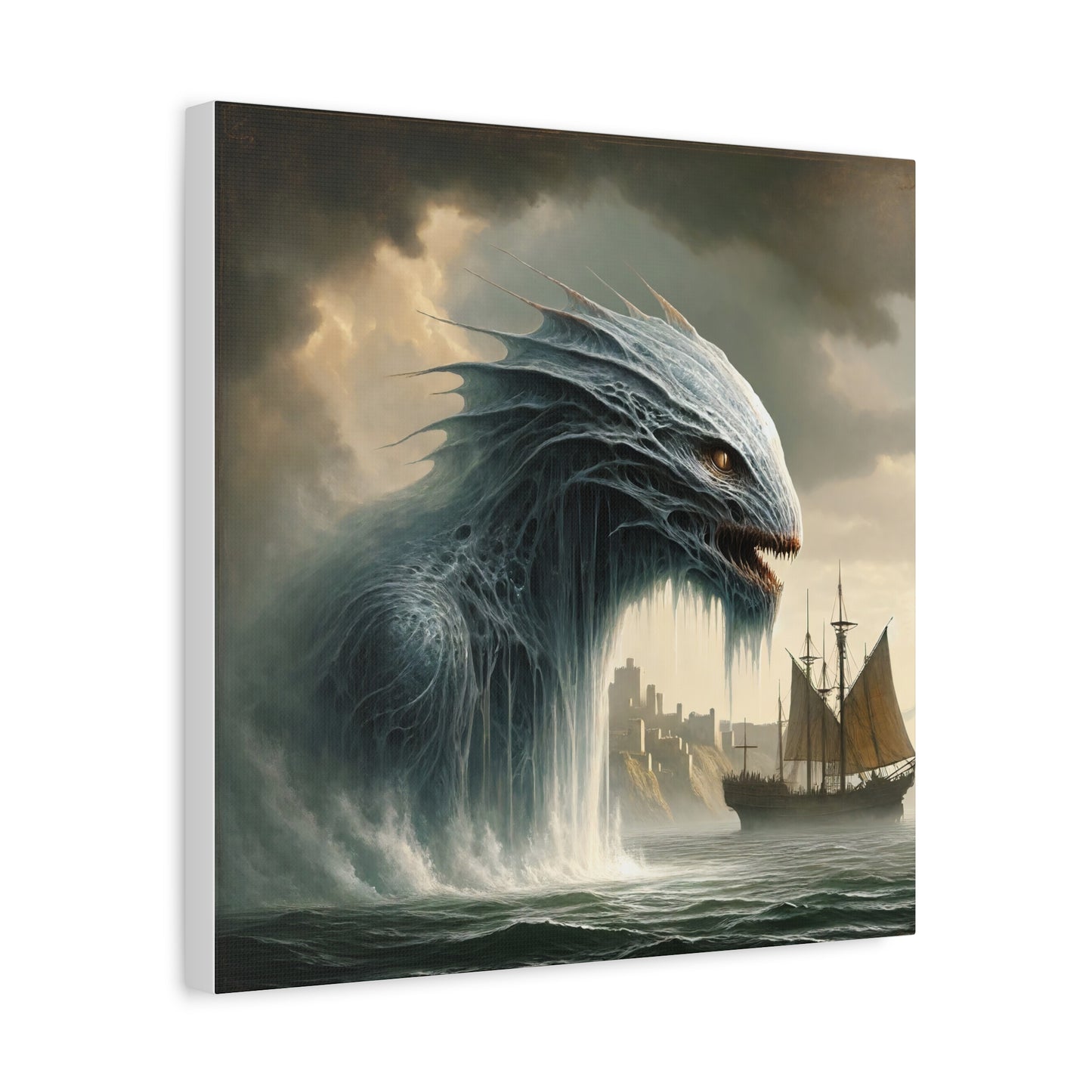Tela | Opaca | Mitologia Nordica | Jörmungandr | Serpente Marino