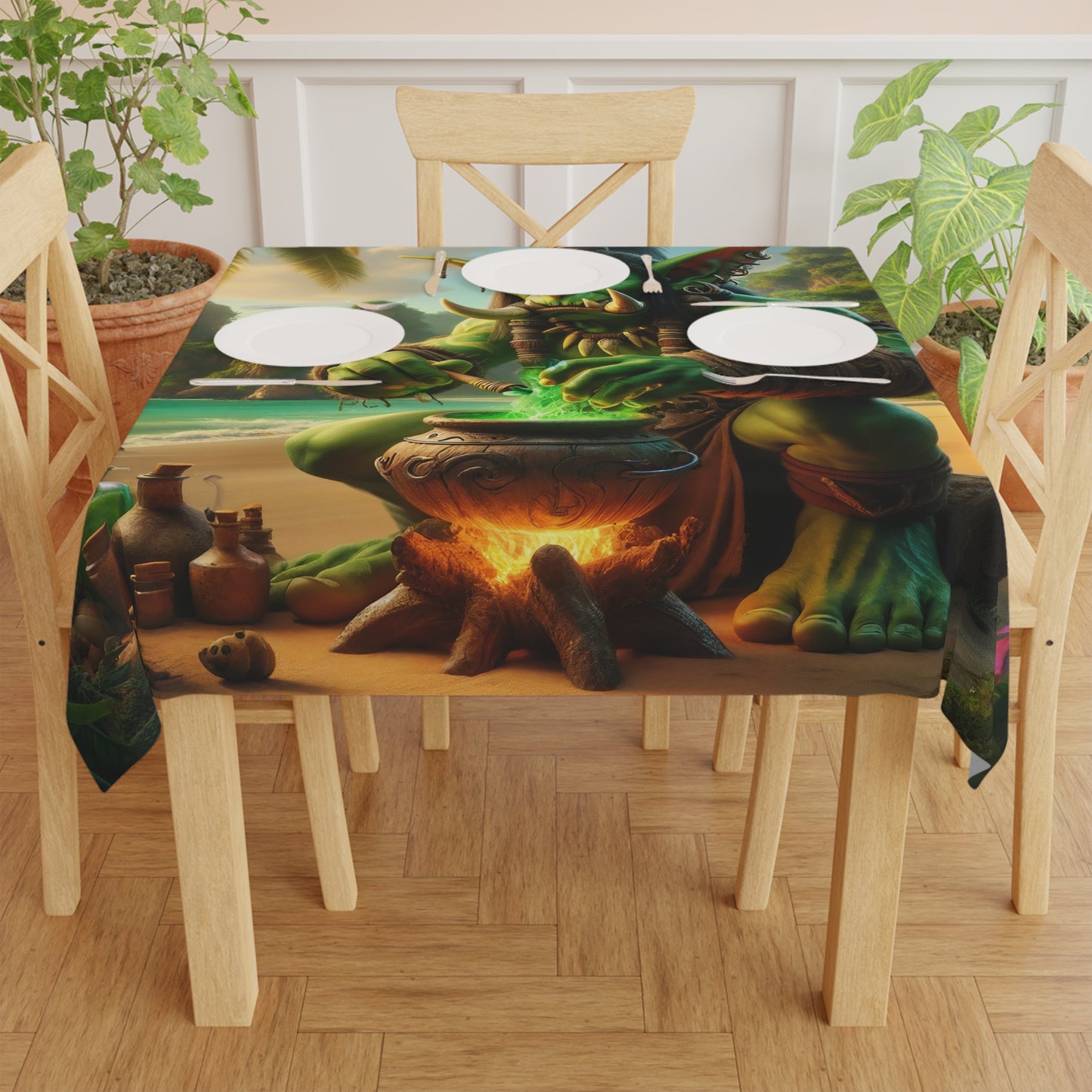 Tafelkleed | Ork Sjamanisme | Tropische Magie