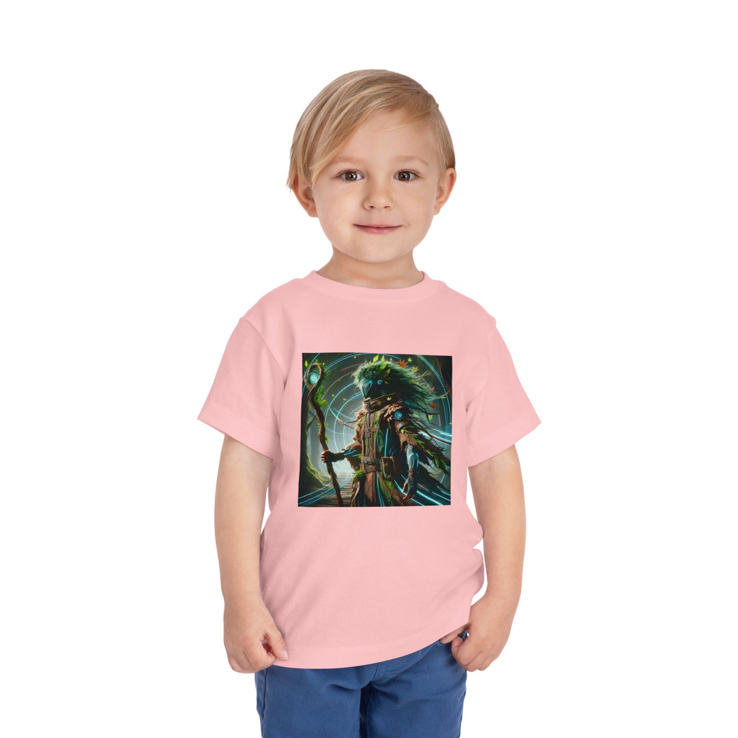 T-Shirt | Toddler Tee | Short Sleeve | Eco Fantasy | Forest Spirit Shaman