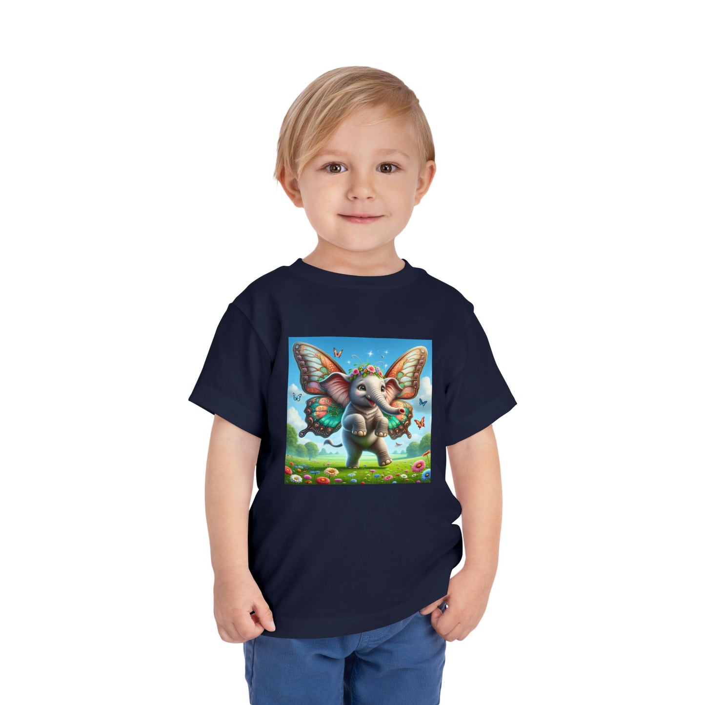 T-Shirt | Koszulka dla malucha | Krótki rękaw | Baśniowa fauna | Airavata | Słonik