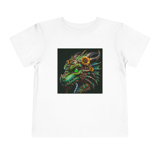 T-Shirt | Toddler Tee | Short Sleeve | Steampunk Fantasy | Dragon Head