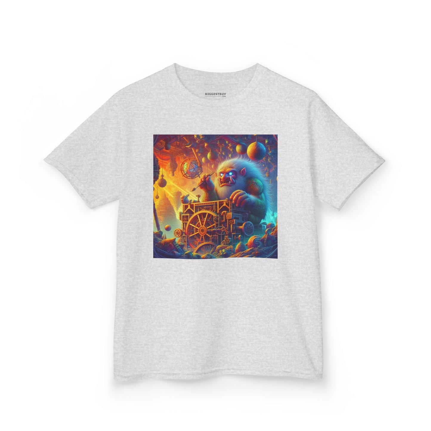 T-Shirt | Koszulka dziecięca | Ciężka bawełna | Mitologia Arktyczna | Mechanik Lodu