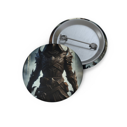 زر | زر بدبوس | بدبوس خلفي | فانتازيا مظلمة | قاتل مأجور | شبح