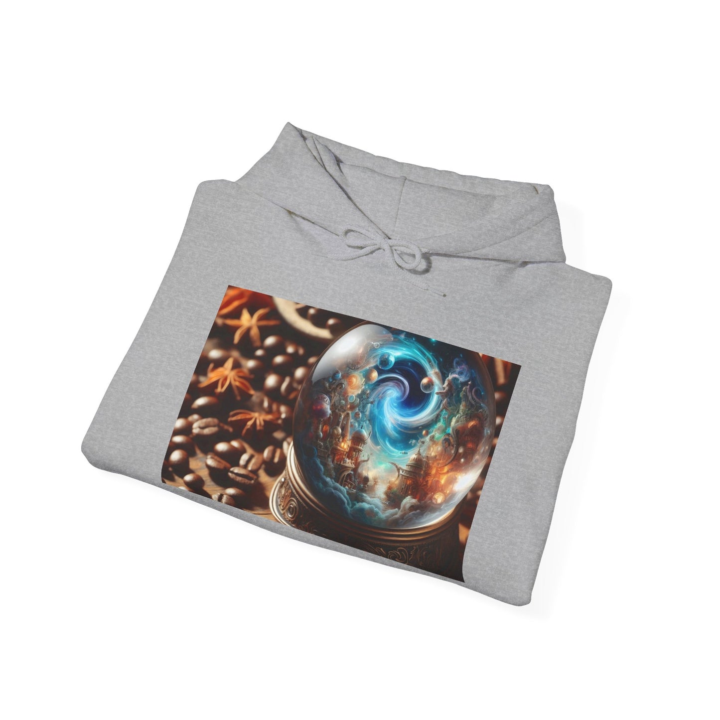 Felpa con cappuccio | Unisex | Felpa con cappuccio | Misto pesante | Cosmologia Nordica | Globo Magico
