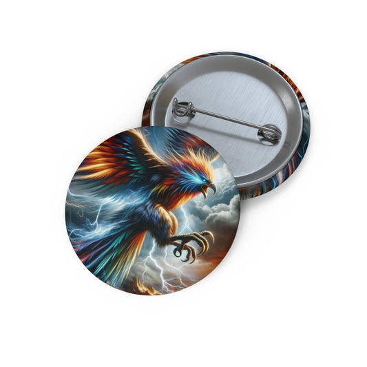 Kancing | Kancing Pin | Peniti | Legenda Phoenix | Api Keabadian