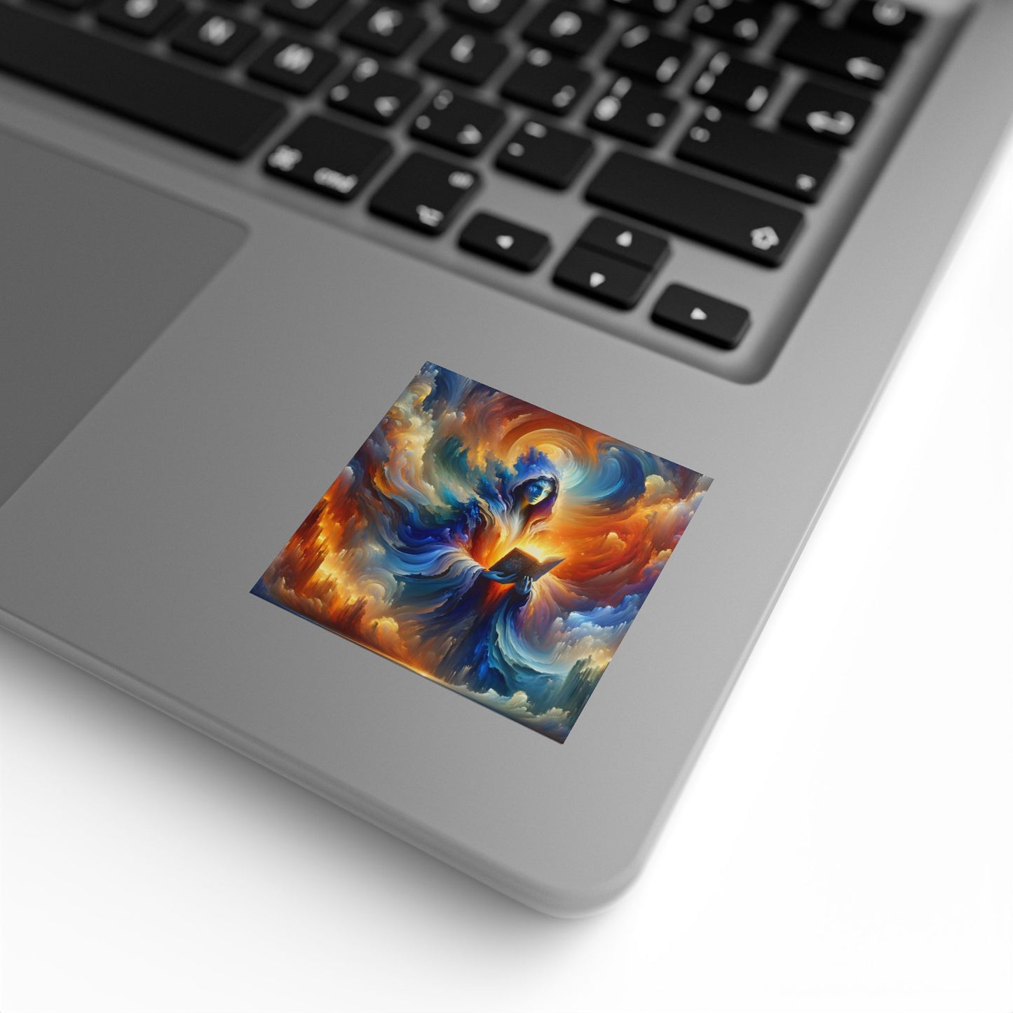 Рулон наклеек | Квадратный | Космическая фэнтези | Маг-провидец