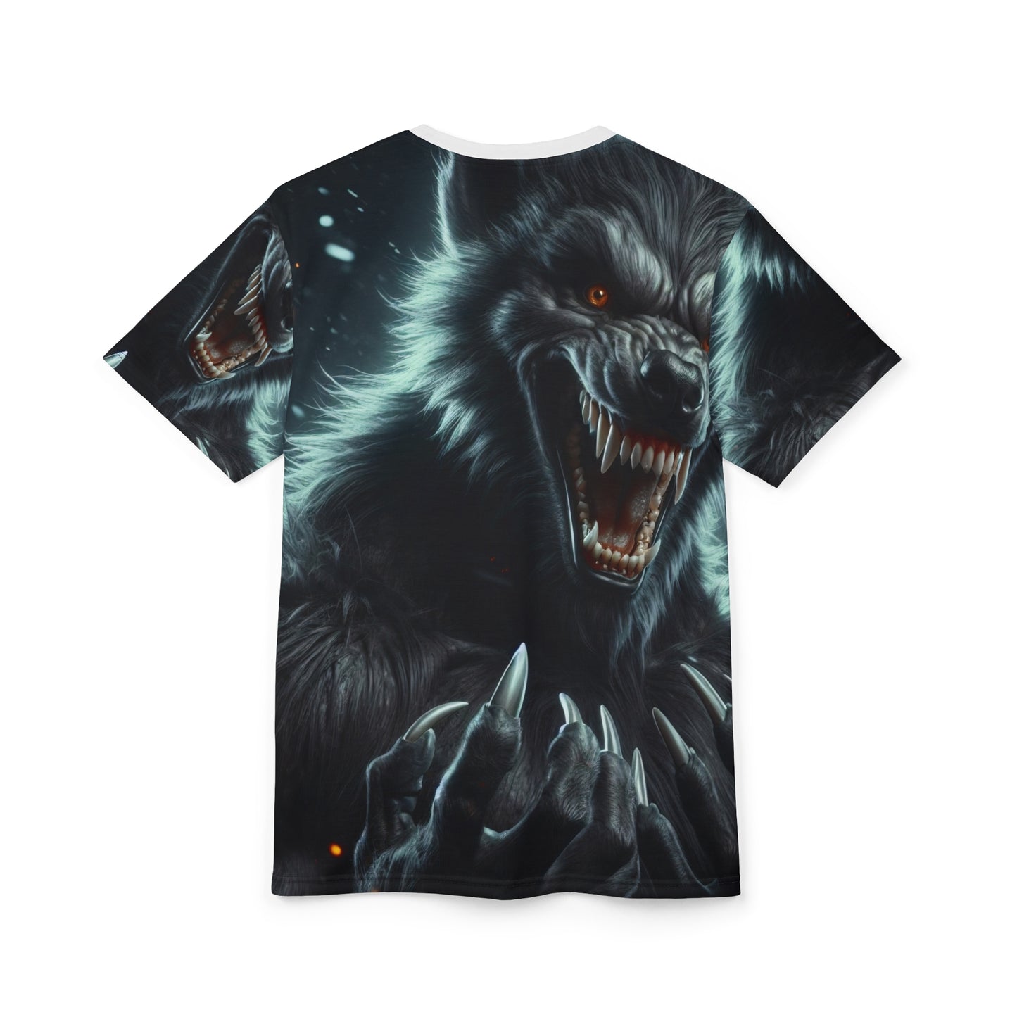 T-skjorte | Heldekkende trykk | Unisex T-skjorte | Varulvmytologi | Mørk Fantasy | Beist