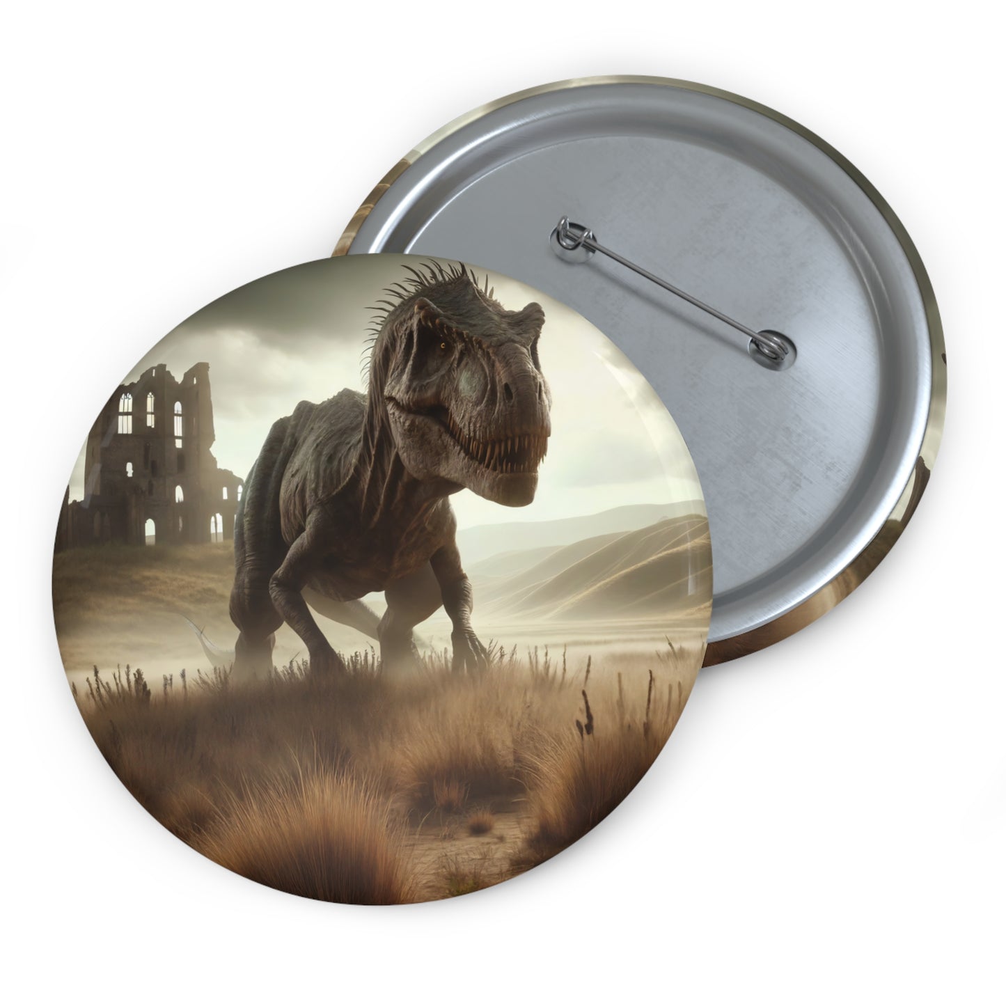 Spilla | Spilla da balia | Con spilla sul retro | Paleofinzione | Dinosauri Preistorici | T-Rex