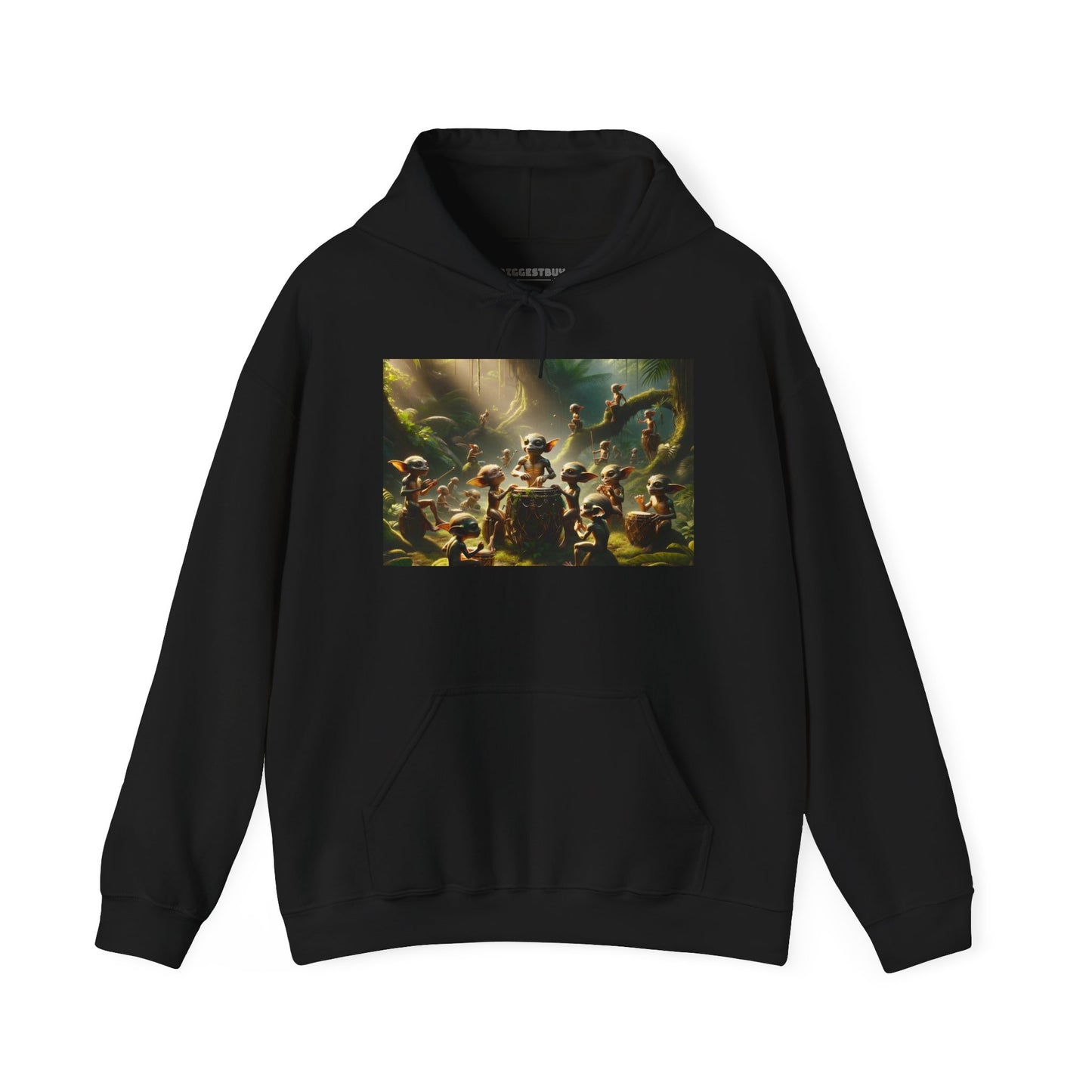 เสื้อมีฮู้ด | ยูนิเซ็กส์ | เสื้อสเวตเตอร์มีฮู้ด | ผ้าผสมเนื้อหนา | แฟนตาซีป่า | วิถีธรรมชาติ | ภูตน้อย