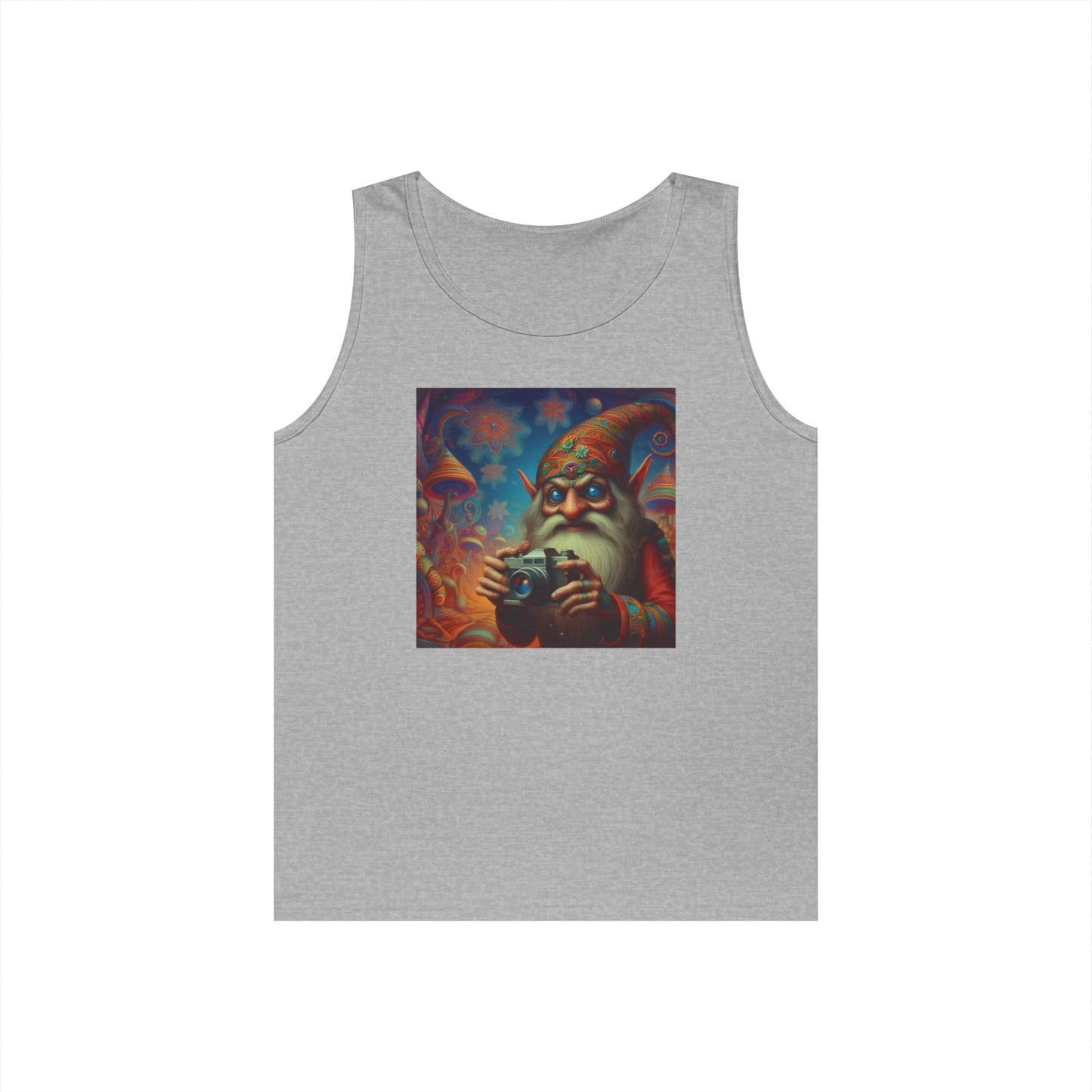 Tanktopp | Unisex | Kraftig bomull | Fantasy | Psykedelisk | Domovoi