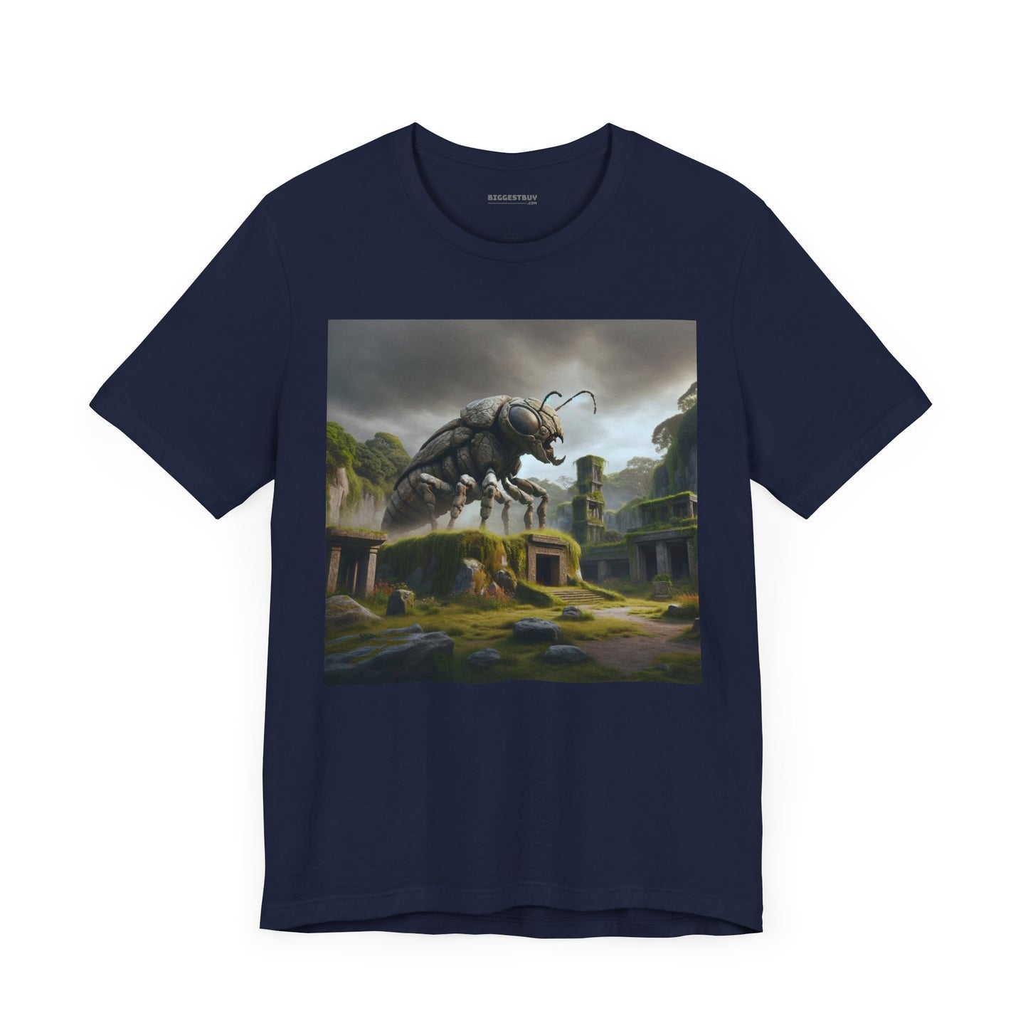 Tシャツ | ユニセックス | ジャージーTシャツ | 半袖 | 異形変異 | 巨大甲虫 | 緑