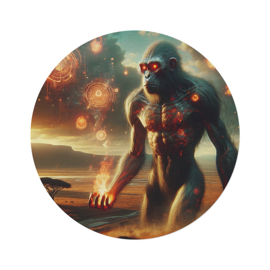 Dywany | Okrągły | Mitologia Prymitywna | Tytan Ognia