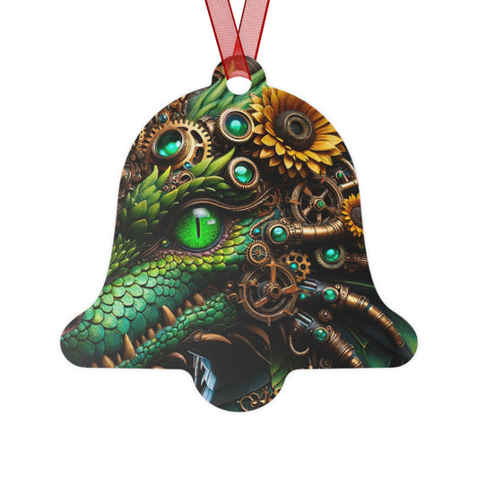 Ornament | Metall | Steampunk Fantasy | Mekanisk Drage