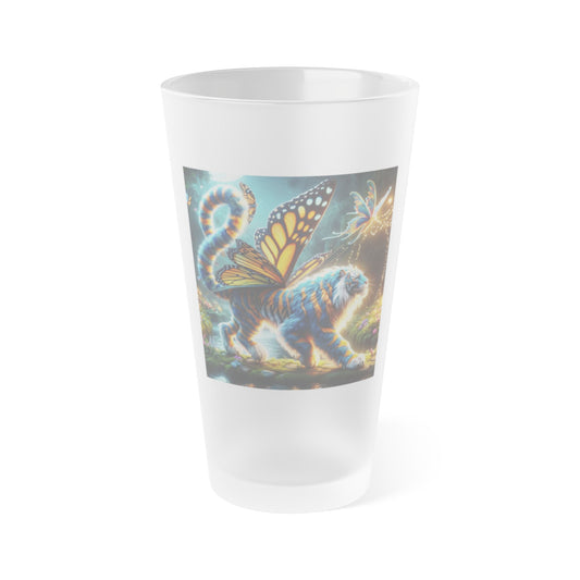 Glas | Pintglas | Matglas | Magisch Realisme | Vlinder Tijger