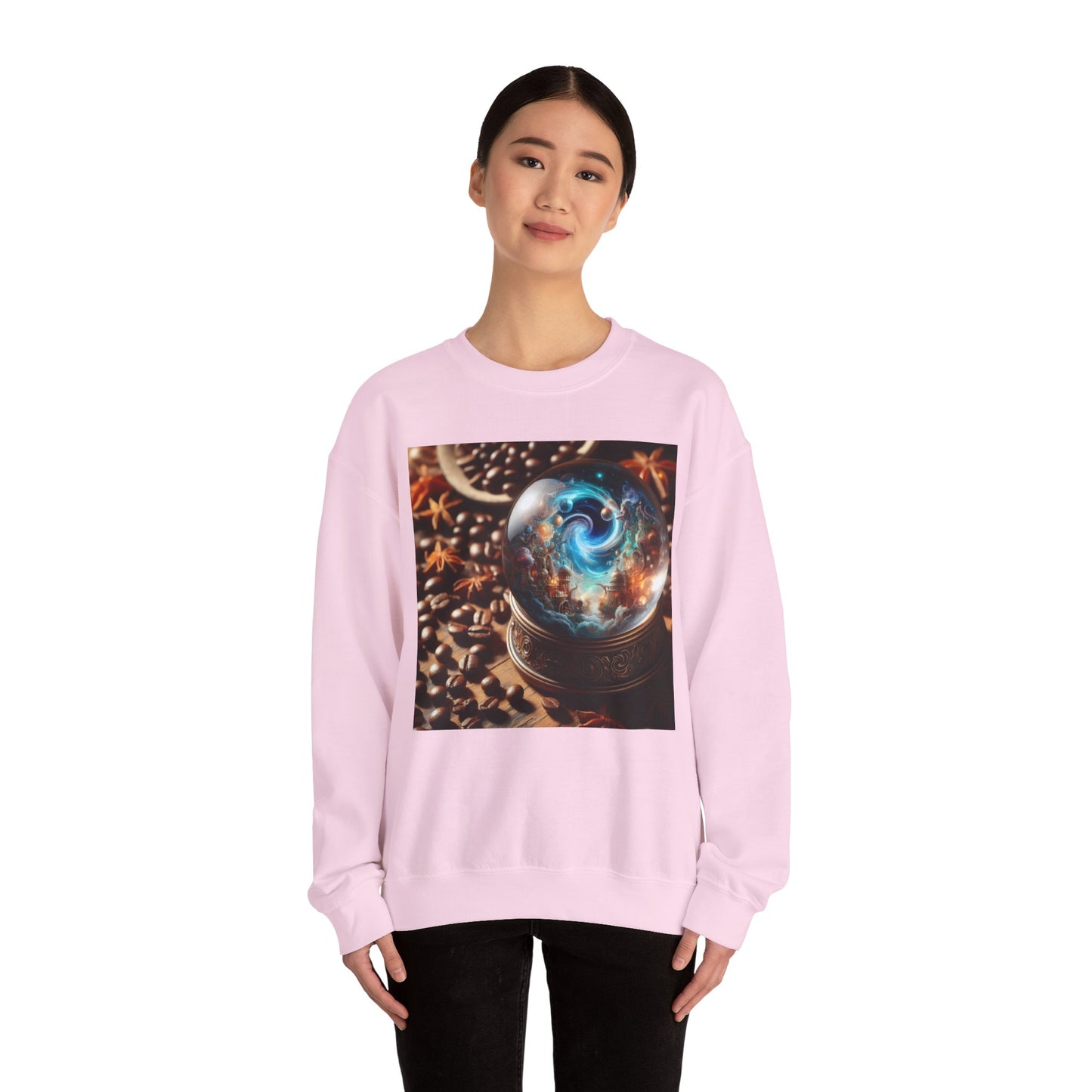 Felpa | Unisex | Girocollo | Misto pesante | Cosmologia Nordica | Globo Magico