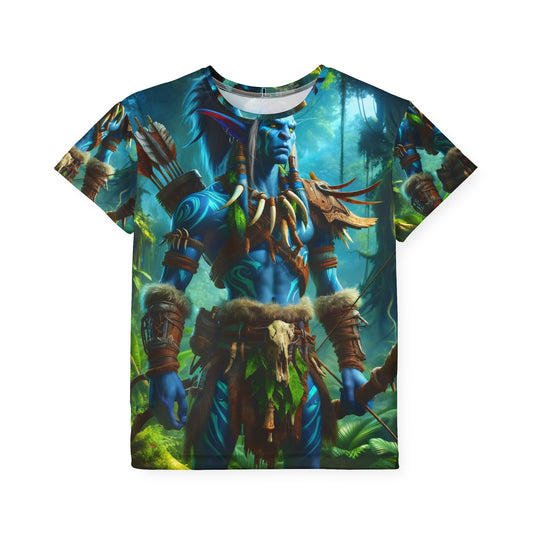 Sports Jersey | Kids  | Tribal Fantasy | Wood Elf Warrior