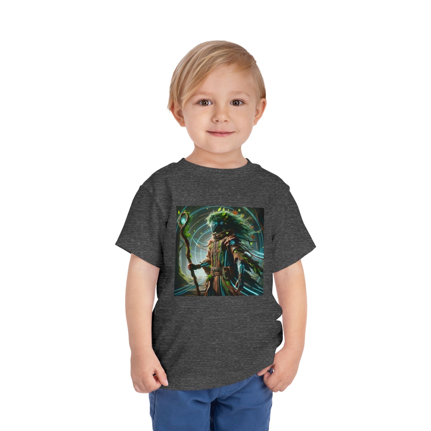 T-Shirt | Toddler Tee | Short Sleeve | Eco Fantasy | Forest Spirit Shaman