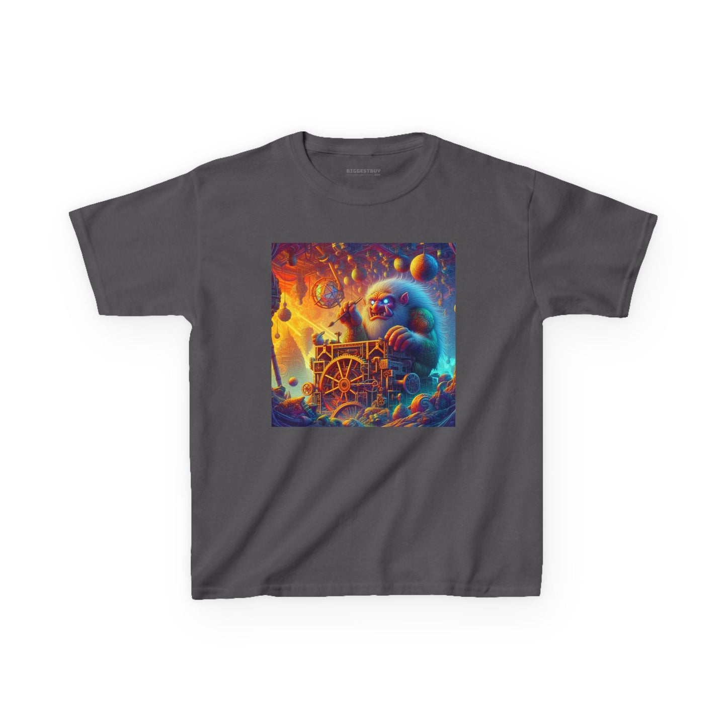 T-Shirt | Koszulka dziecięca | Ciężka bawełna | Mitologia Arktyczna | Mechanik Lodu