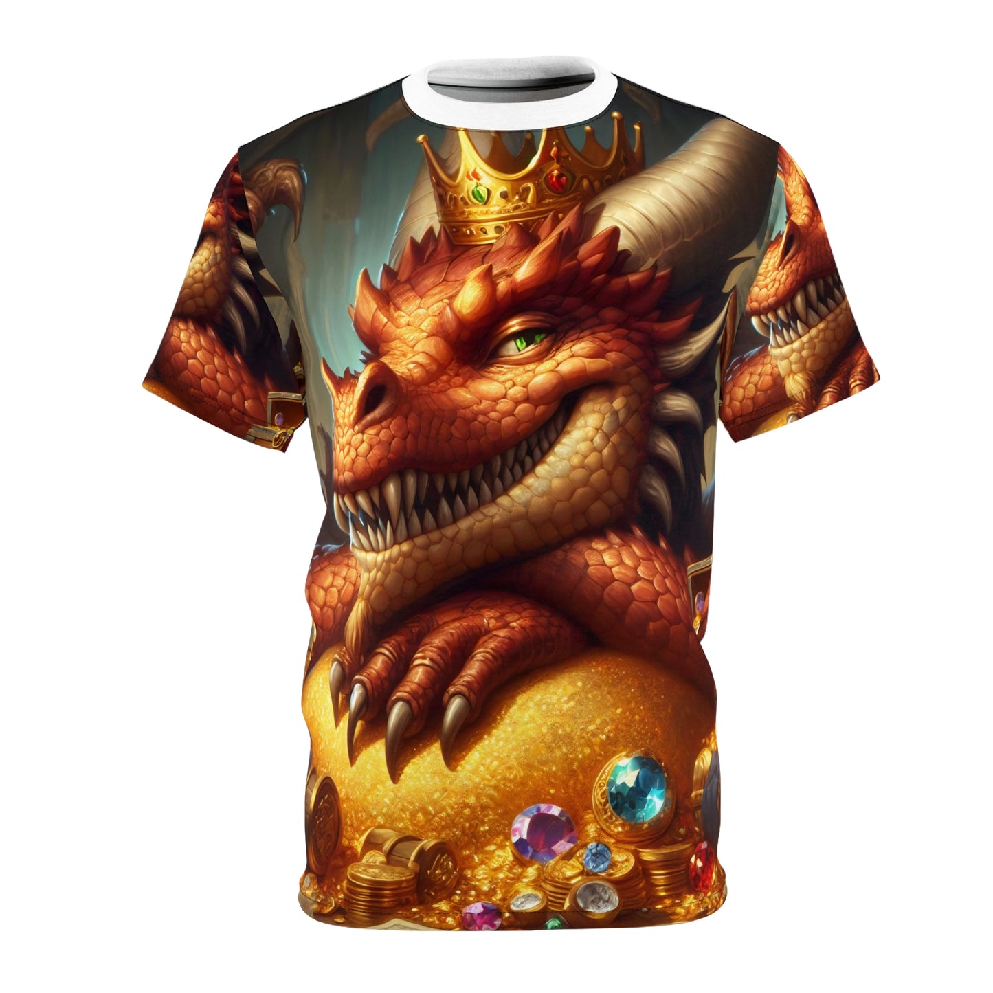T-Shirt | Nadruk na całej powierzchni | T-shirt unisex | Nordycka Mitologia | Fafnir | Smok
