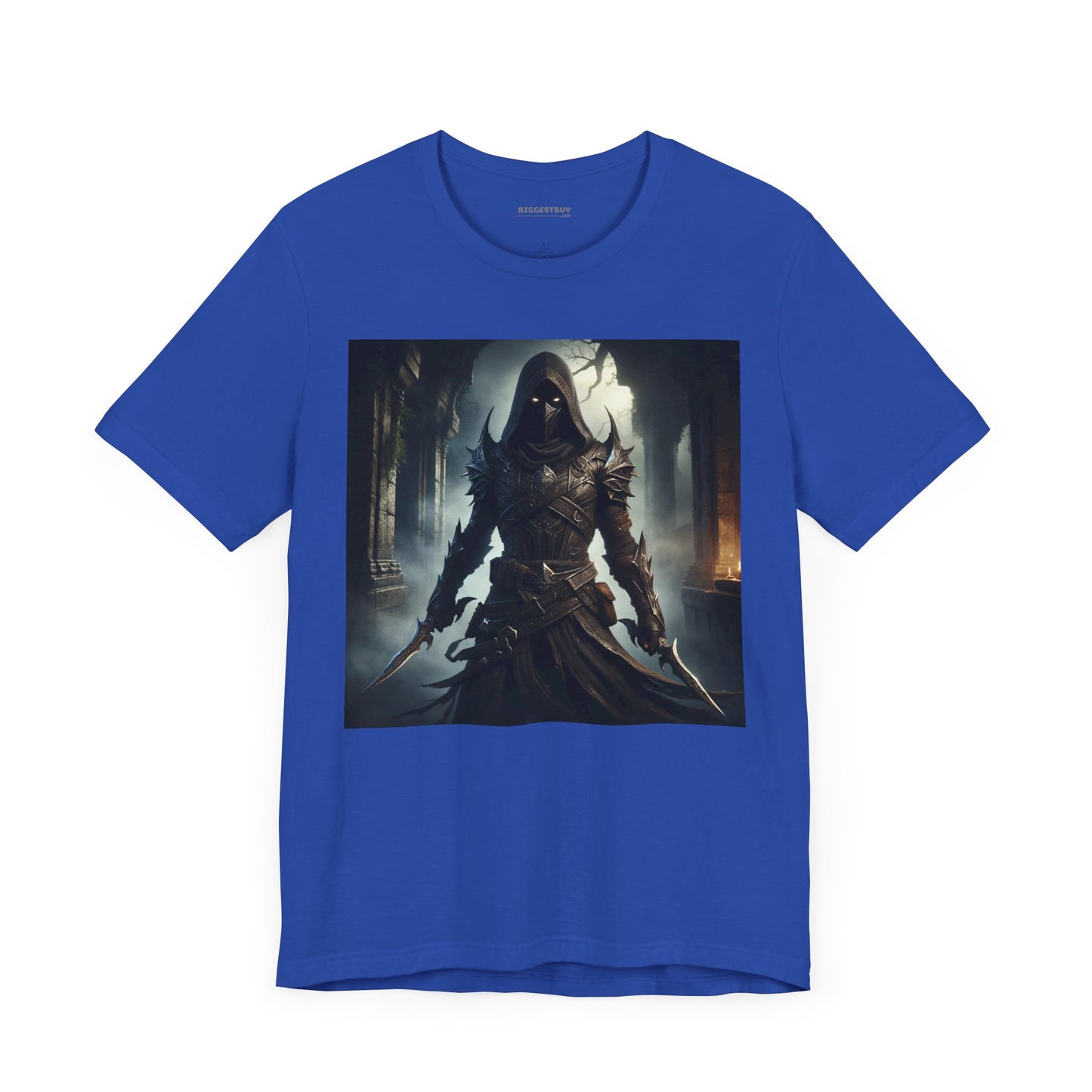 เสื้อยืด | ยูนิเซ็กส์ | เสื้อยืดเจอร์ซีย์ | แขนสั้น | จอมนักฆ่าเงามืด | นักล่าวิญญาณ