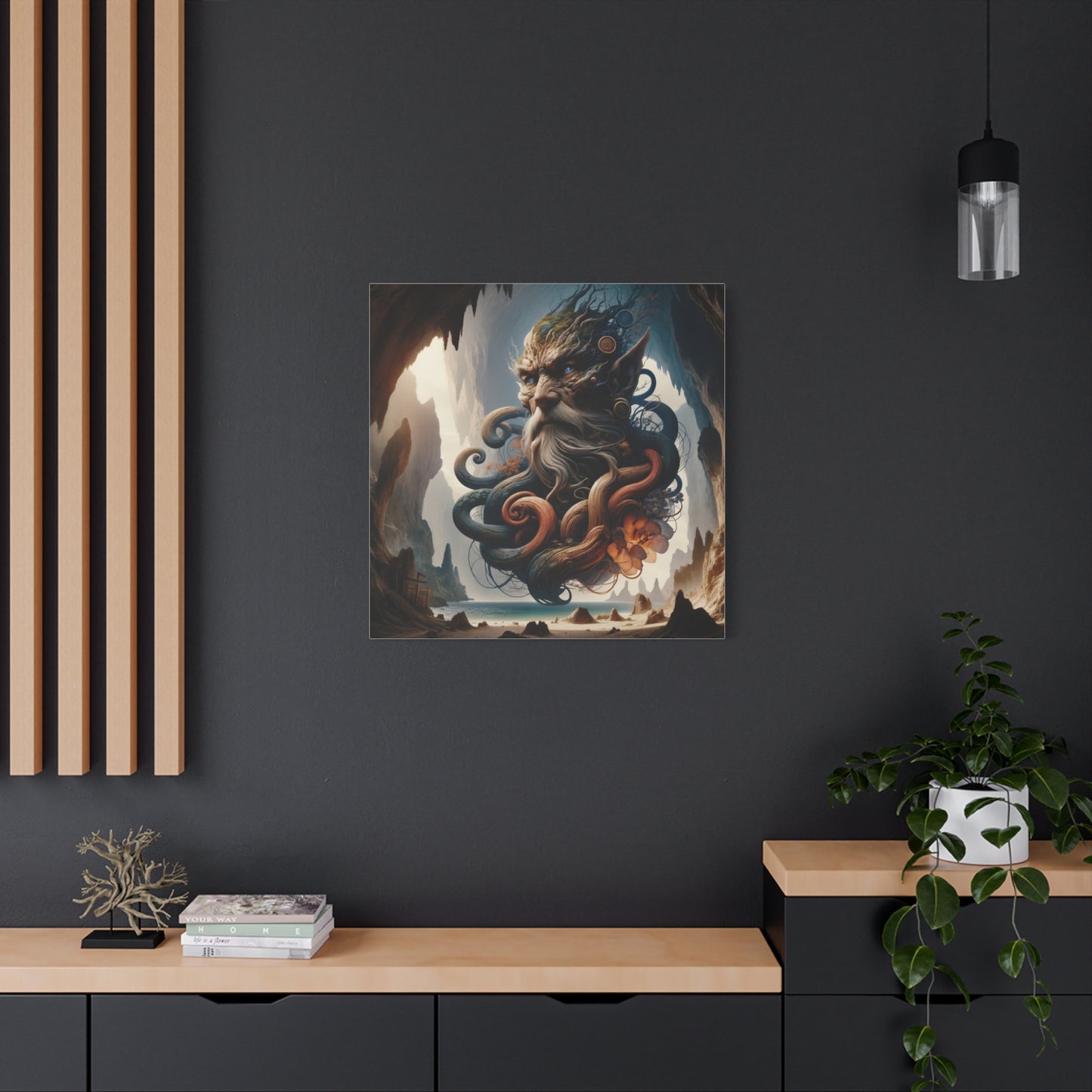 Toile | Mate | Mythologie Maritime | Divinité Aquatique