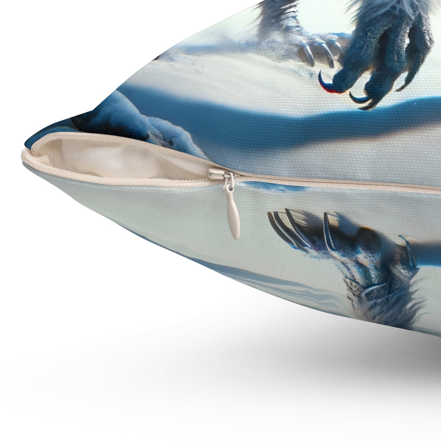 Подушка | Полиэстер | Квадратная | Скандинавская Мифология | Фенрир