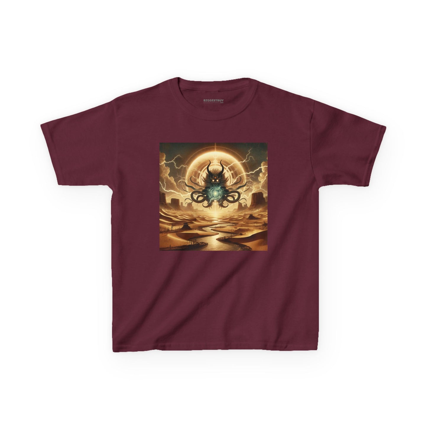 Camiseta | Camiseta para niños | Algodón grueso | Horror Cósmico | Entidad Lovecraftiana | Caos